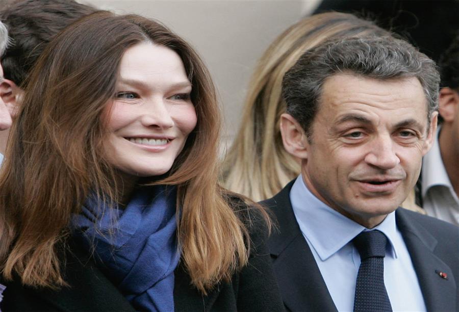 أنباء عن زواج ساركوزي وكارلا بروني في 9 فبراير؟