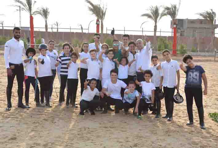 البطولة الثانية لأكاديمية الفروسية " south bay Egypt"
