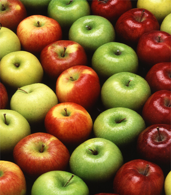 تناول التفاح بقشرة يقي من الإصابة بضغط الدم المرتفع