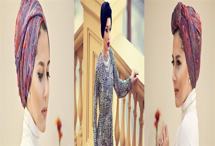 وقع المصمم رالف لوران، هو الآخر، تحت سحر العمامة، لكنه اختار ان يبتعد عن الجدل، فترجمها بلغة هندية بحتة. على يديه جاءت بشكل يغطي كل الشعر وجوانب الوجه يزينها بروش في الوسط