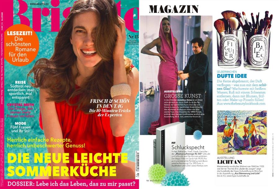 مجلة المرأة الأولى في المانيا تمنع عارضات الأزياء من صفحاتها