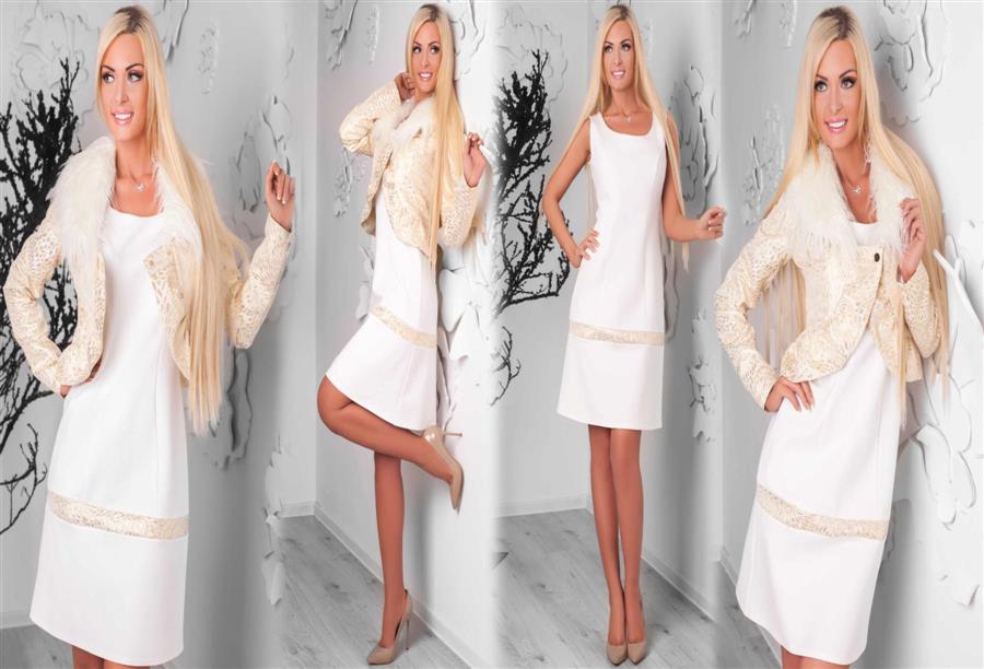  كرس المصمم اللبنانى  إيلى صعب كامل مجموعته الراقية لخريف وشتاء 2009-2010 للون الابيض الذى يرمز للثلج الناصع