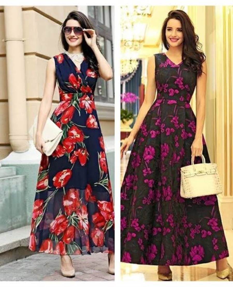 الورود والنقوشات تعود للموضة .. لتحسن المزاج وتعكس الثقة بالنفس