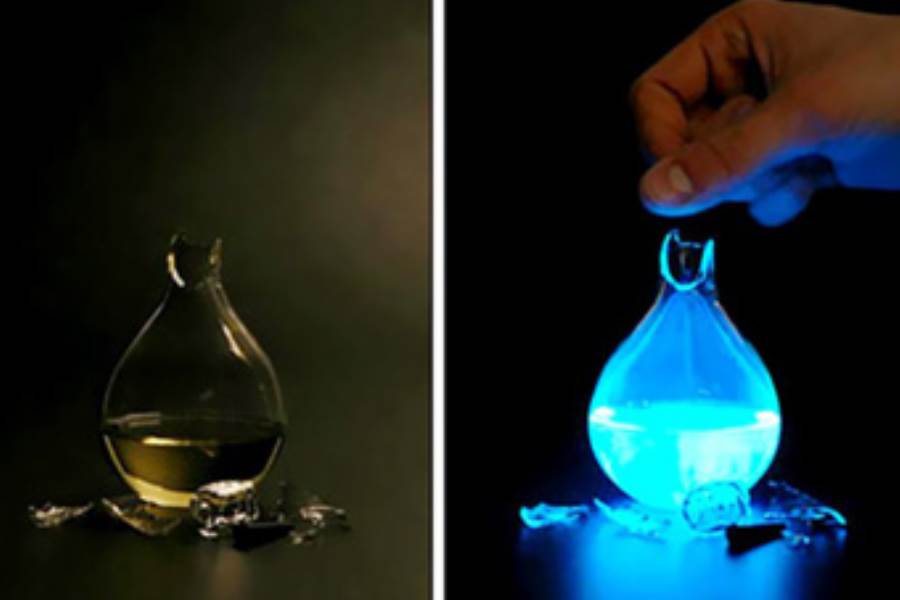 أمريكي يبتكر مصباحا يضيء بدماء البشر لحماية البيئة