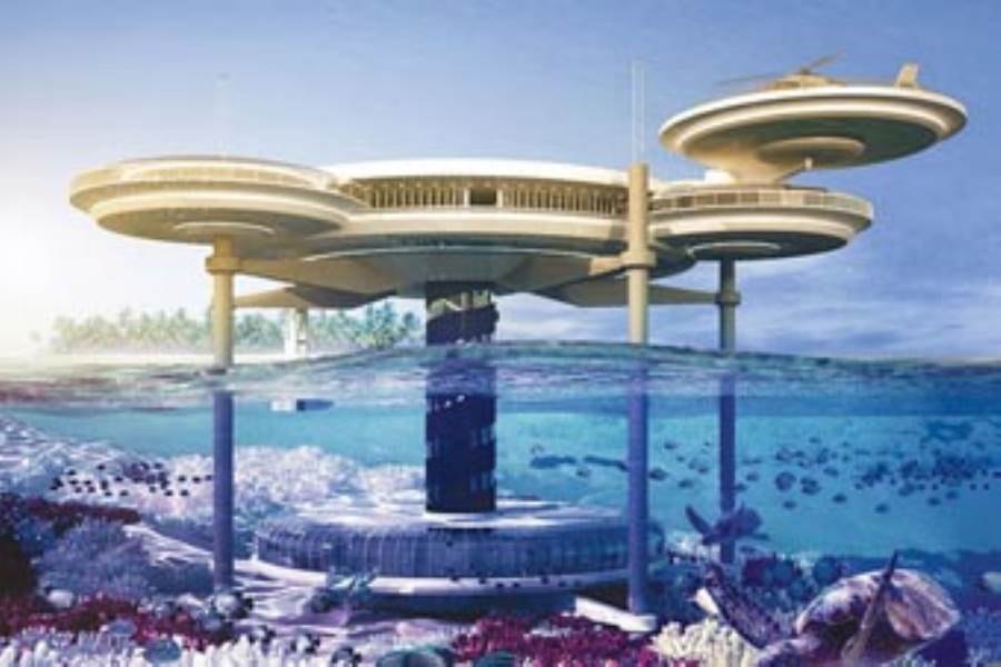 مهندس ألماني يصمم فندقا كبيرا تحت الماء في الصين