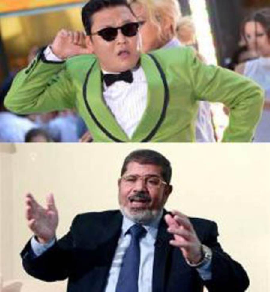 نجم gangnam style ينافس محمد مرسي على شخصية عام 2012