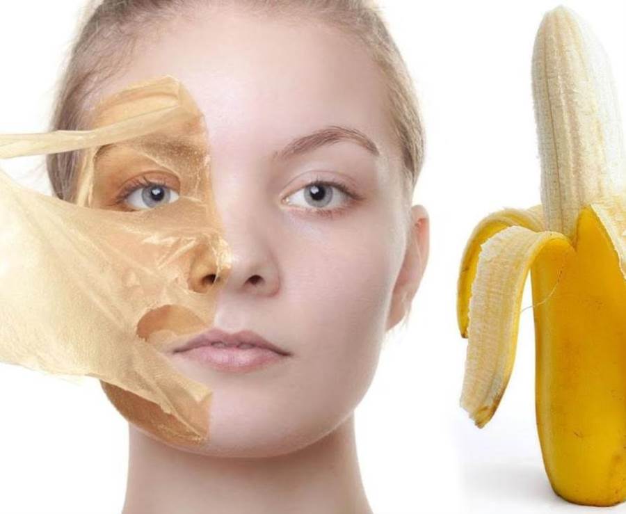 قشري بشرتك بالموز