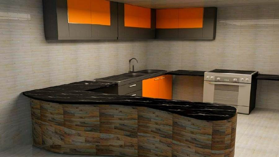 مطبخ بستايل انجليزي