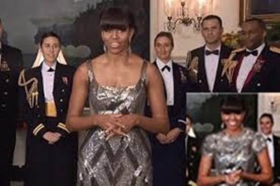 فستان ميشيل أوباما في الأوسكار تحت الرقابة في إيران