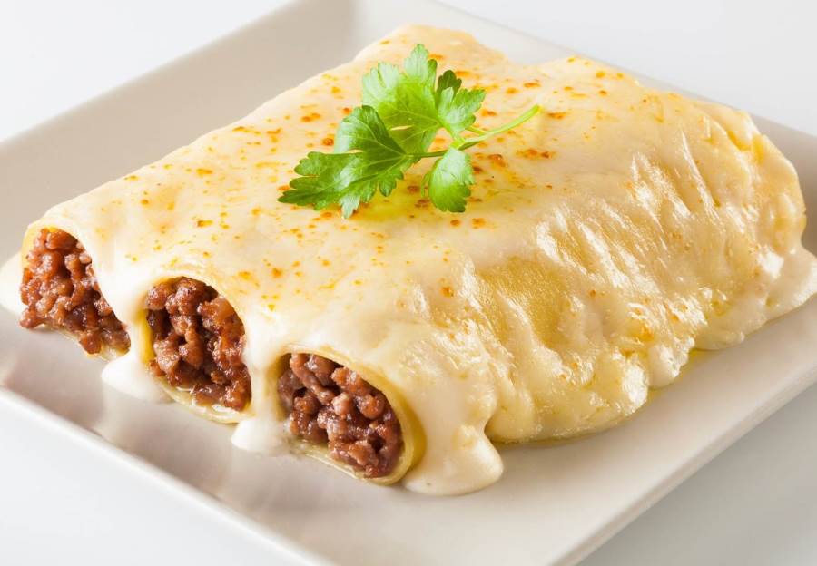 طريقة عمل الكانيلونى باللحمة