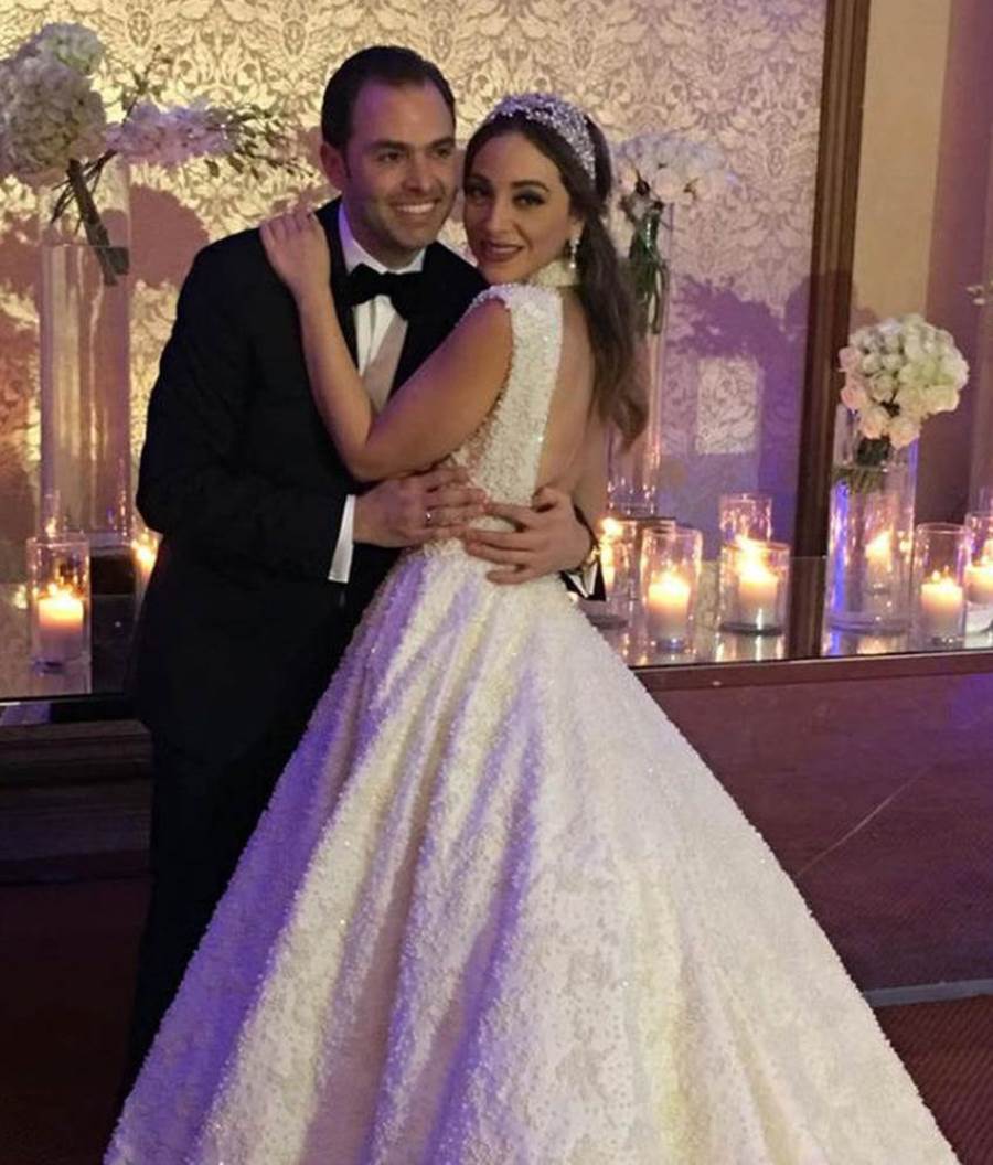 بالصور .. نجوم الفن في حفل زفاف كريمة المنتج صادق الصبّاح