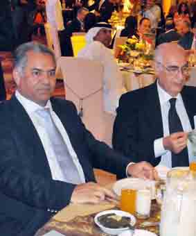 الوزراء و نجوم السياسة والفن و الاعلام في "ليلة أماراتية" على شرف سلطان الجابر