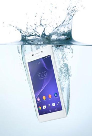 تعرف على هاتف سوني الذكيّ المقاوم للماء Xperia™M2 أكوا