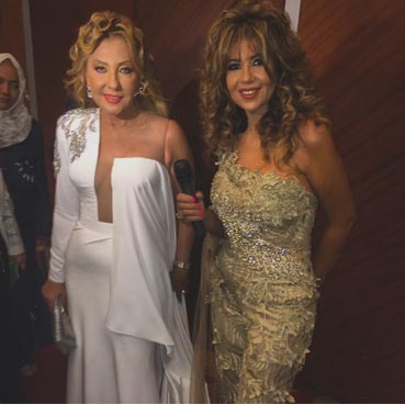 فستان نادية الجندي العاري في مهرجان الإسكندرية
