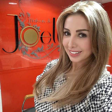 جويل تصبغ شعرها بلون جديد .. شاهدية؟