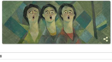 جوجل تحتفل بذكري ميلاد سيف وانلي الفنان التشكيلي المصري
