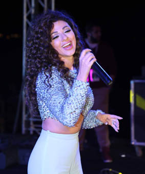  بالصور.. ميريام فارس تُشعل حفل ''موسى كوست''