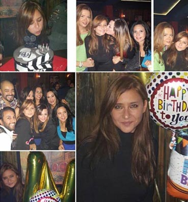  نيللي كريم تحتفل بعيد ميلادها بعد انفصالها عن زوجها!