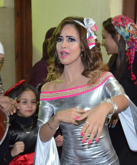 عيد ميلاد رنا سماحة بحضور مروة نصر