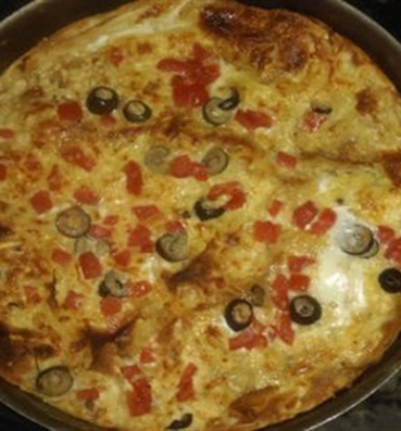 طريقة عمل صينية رقاق بيتزا 