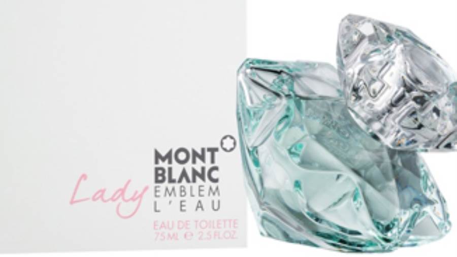 إعلان عطر Mont Blanc lady emblem l'eau