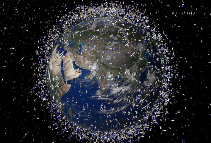 7 آلاف طن من النفايات في الفضاء تهدد الأقمار الاصطناعية