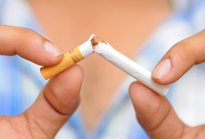 أحذر التدخين والبدانة للوقاية من السرطان