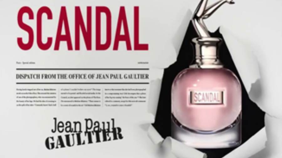 اعلان New Jean Paul Gaultier feminine fragrance - Scandal