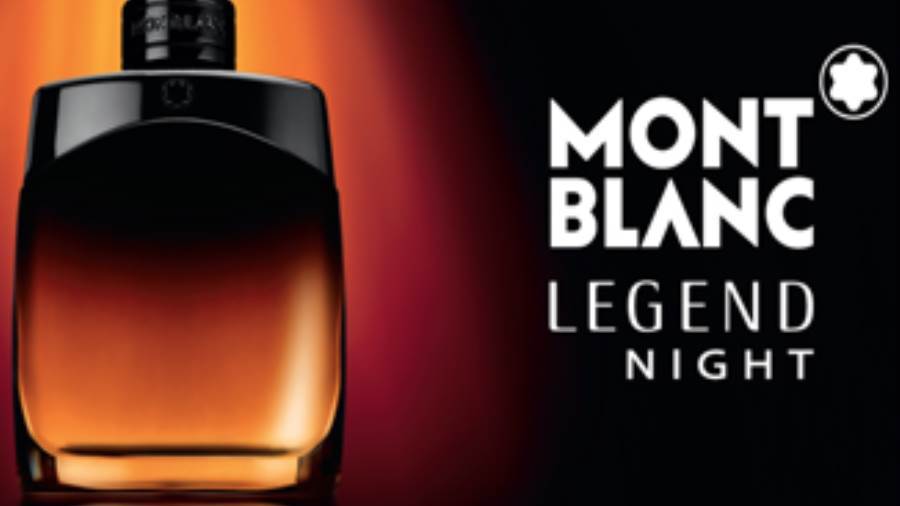 اعلان عطر Montblanc Legend Night