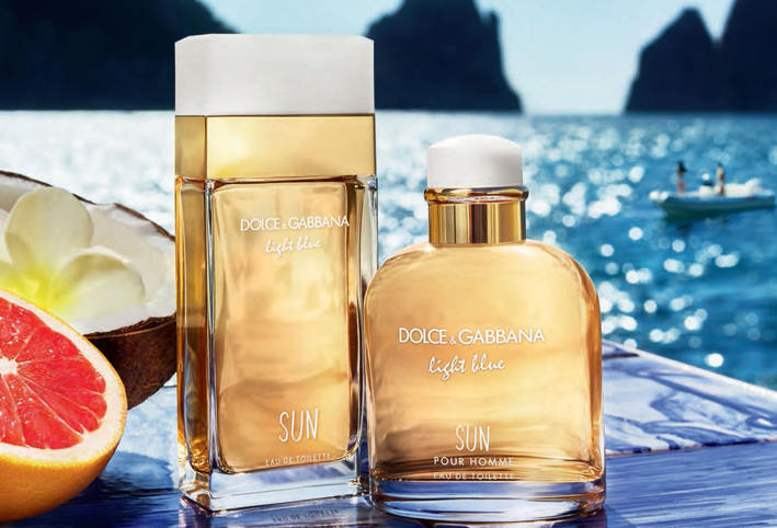 استمتعي بدفء الرومانسية مع عطر دولتشي جابانا Dolce & Gabbana Light Blue Sun