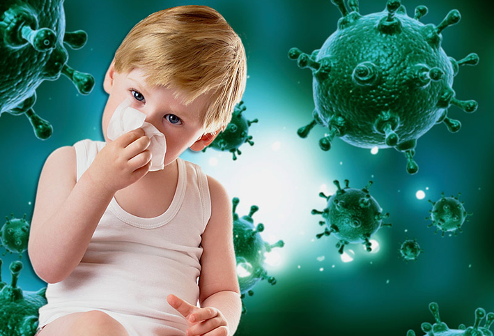 وباء الإنفلونزا يستهدف الأطفال عام 2020