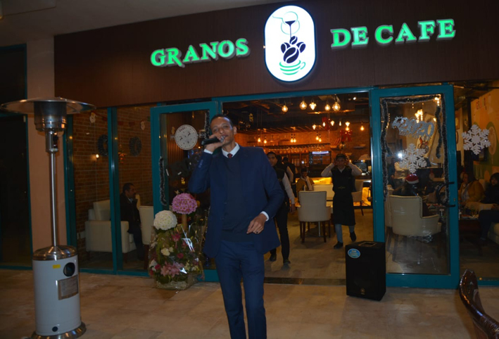 حفل راس السنه في "Granos de cafe" الرحاب 