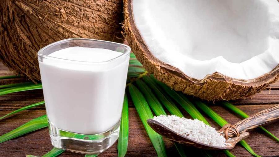 فوائد حليب جوز الهند