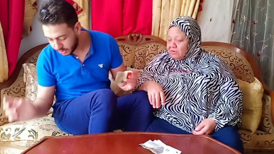 ماما سناء وابنها