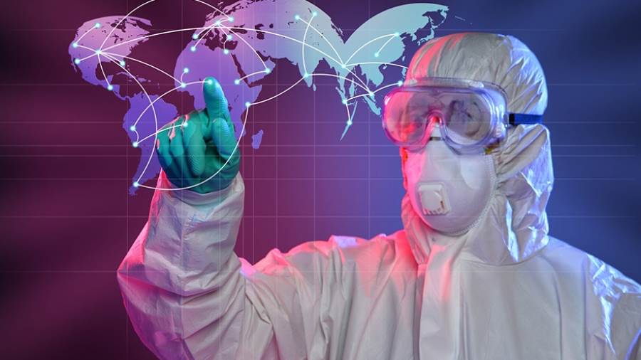 انتشار فيروس كورونا