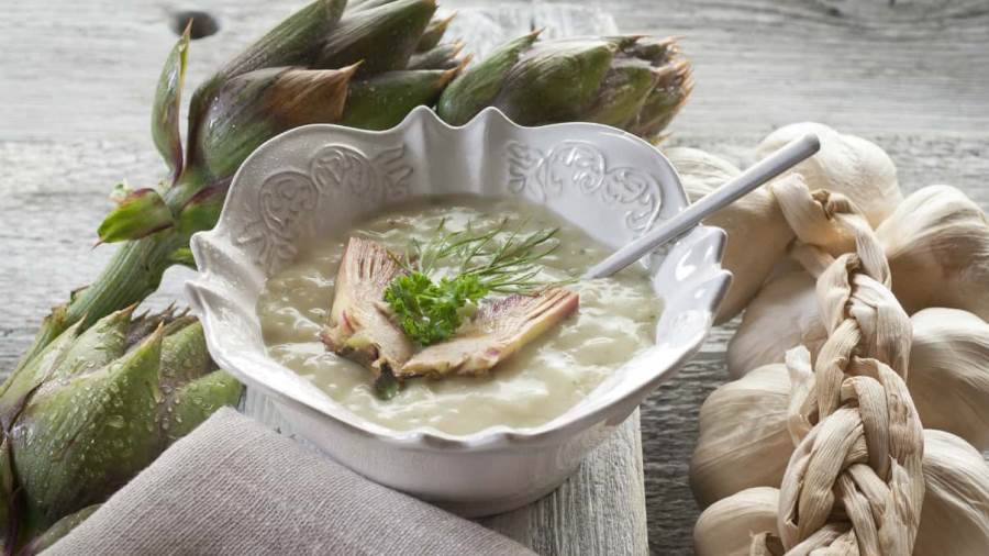 شوربة الخرشوف