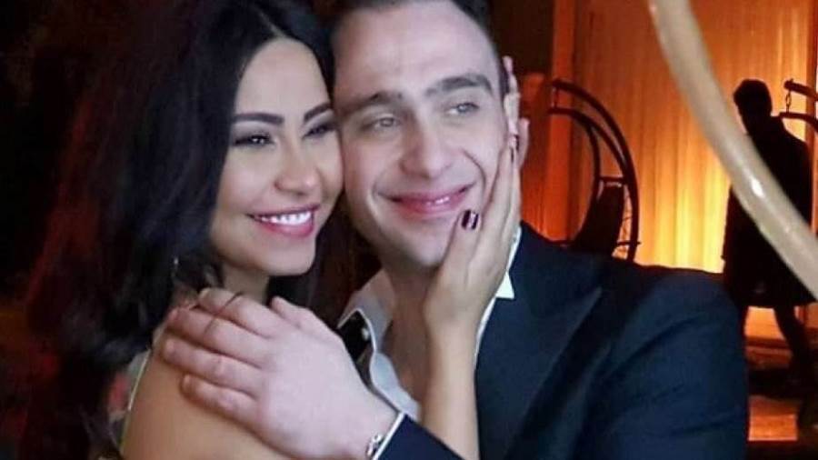 حسام حبيب وزوجته شيرين عبد الوهاب