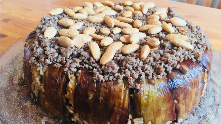 طريقة تحضير مقلوبة الباذنجان