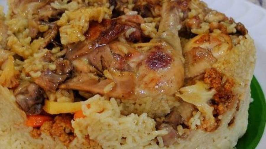 مقلوبة الدجاج