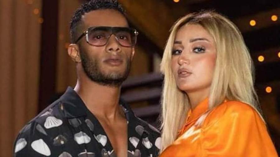 محمد رمضان وزوجته