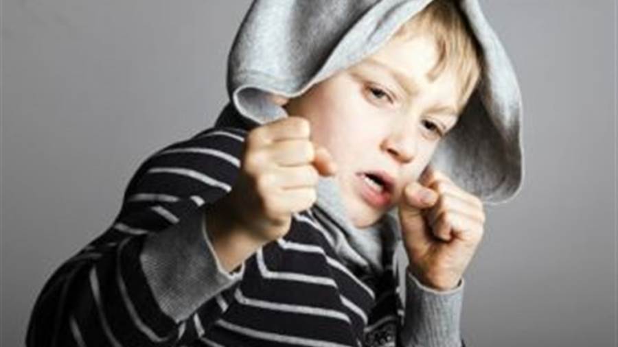 الطفل العداوني