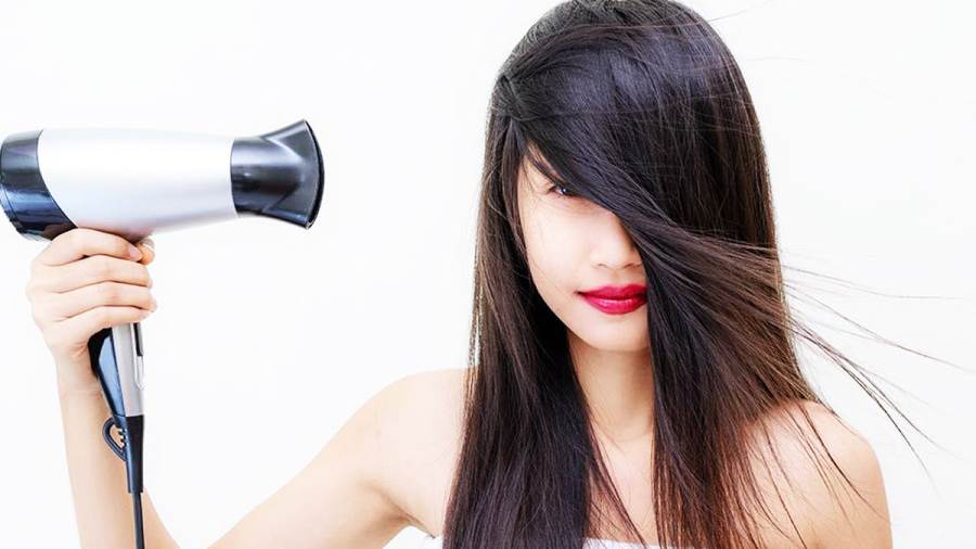 استخدام الاستشوار