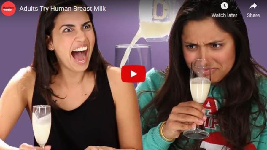 هل تعرف مذاق حليب الام