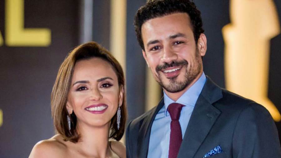 علا رشدى وزوجها