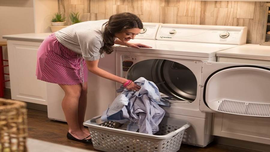 المناديل المبللة في الغسالة