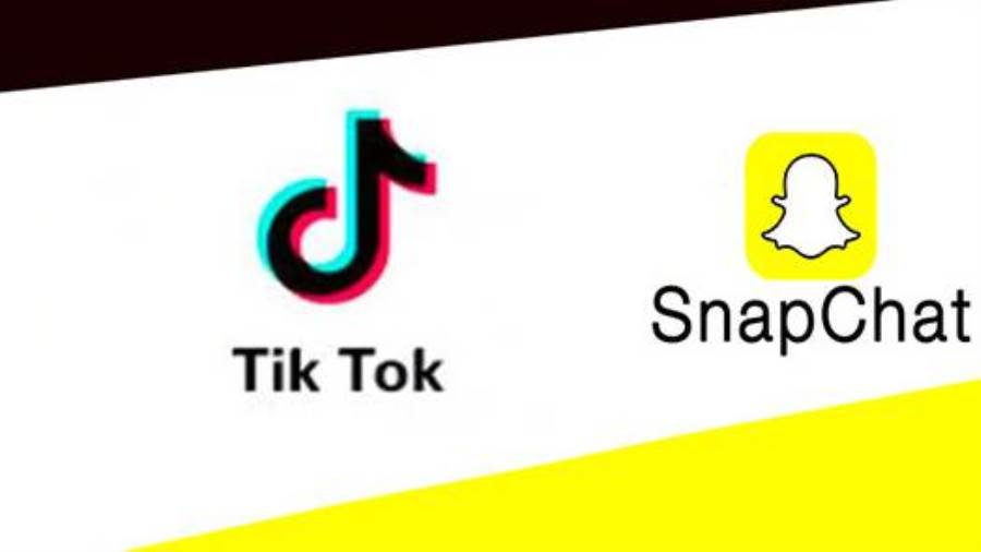 سناب شات و التيك توك