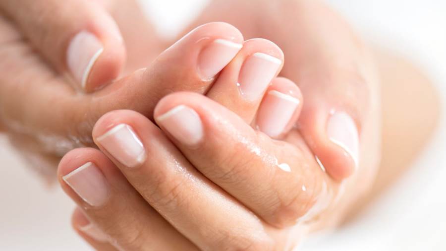تقشير أطراف الأصابع
