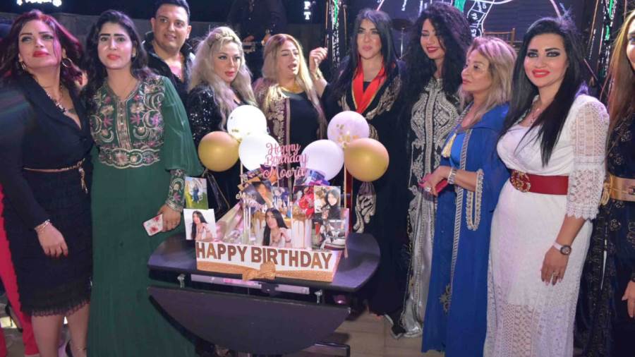 عيد ميلاد سيدة الاعمال مورا الجندي