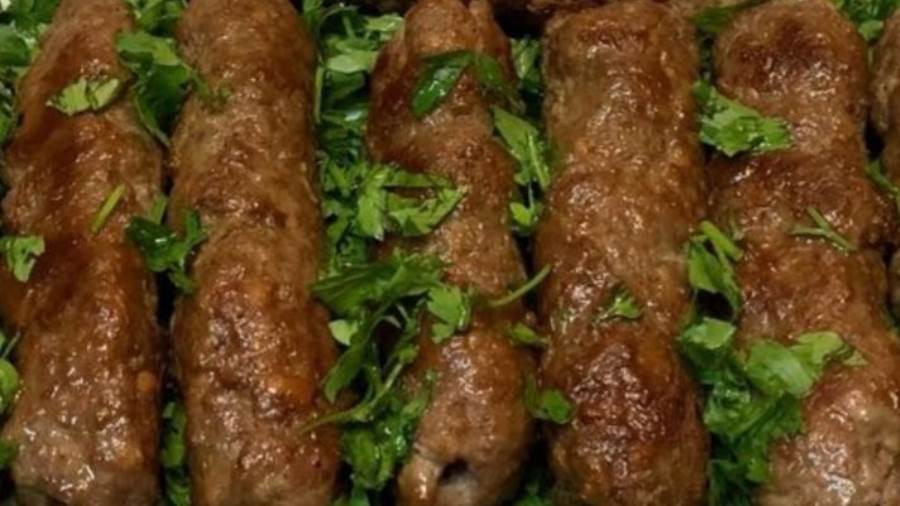 كباب اللحمة المفرومة
