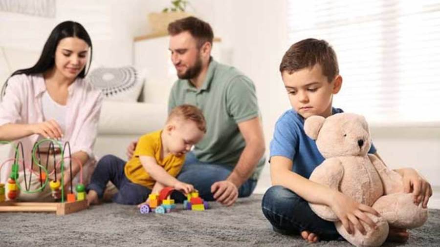 الغيرة بين أطفالك